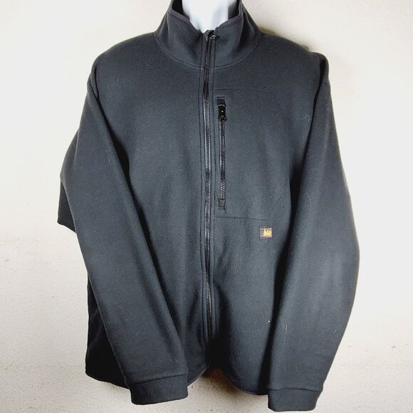 REI Other - Rei Men's Black Ground Breaker Mock Neck Winter Fleece Jacket Size XL